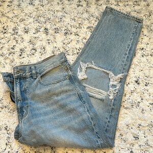 American eagle mom jeans mint condition!